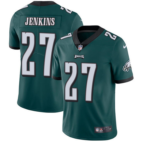  Eagles 27 Malcolm Jenkins Green Vapor Untouchable Player Limited Jersey