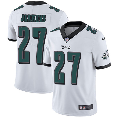  Eagles 27 Malcolm Jenkins White Vapor Untouchable Player Limited Jersey