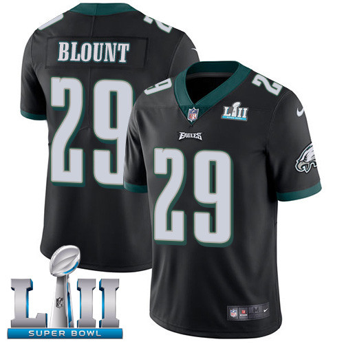  Eagles 29 LeGarrette Blount Black 2018 Super Bowl LII Vapor Untouchable Player Limited Jersey