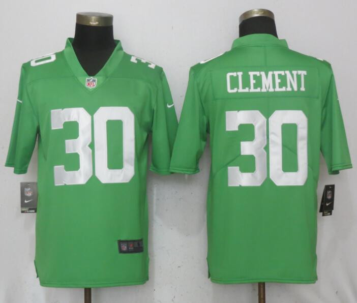  Eagles 30 Corey Clement Green 2017 Vapor Untouchable Player Limited Jersey