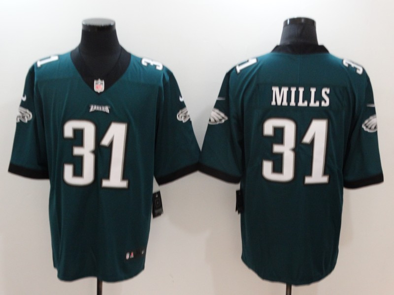  Eagles 31 Jalen Mills Green Vapor Untouchable Player Limited Jersey