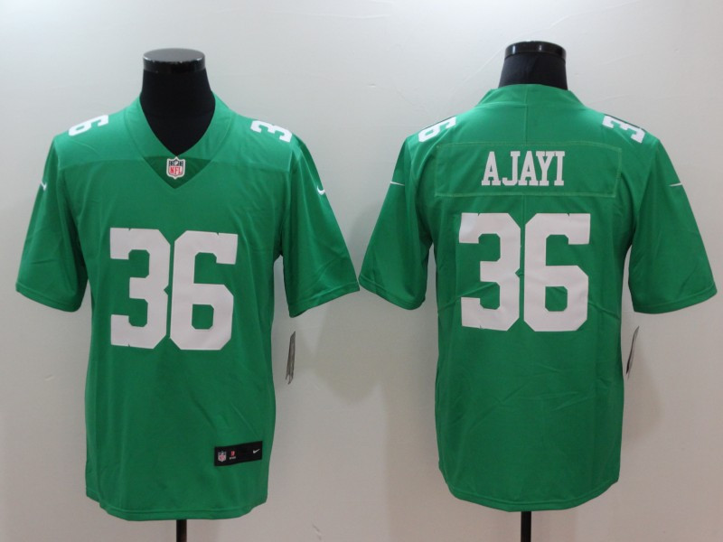  Eagles 36 Jay Ajayi Green Throwback Vapor Untouchable Player Limited Jersey