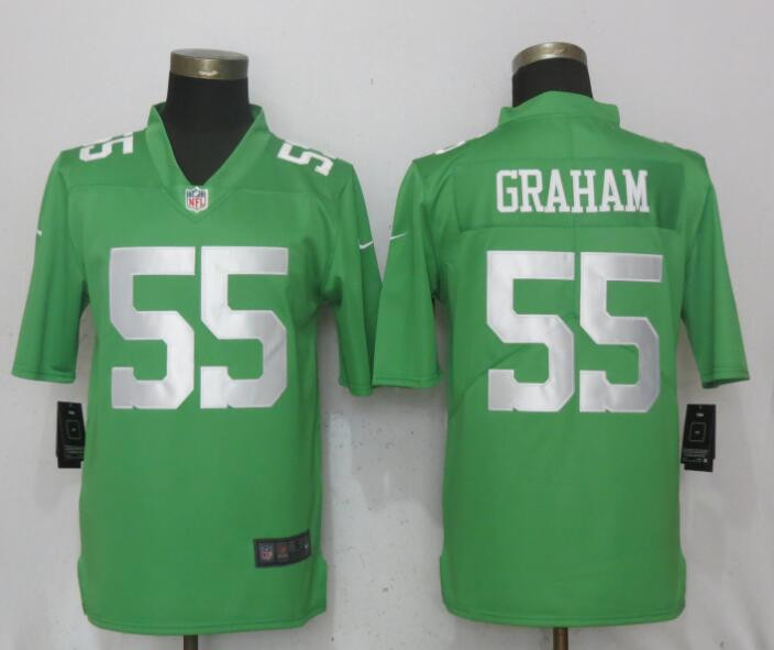  Eagles 55 Brandon Graham Green 2017 Vapor Untouchable Player Limited Jersey