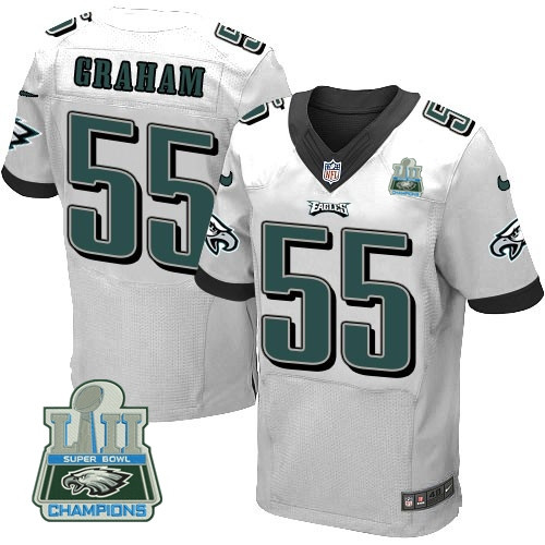  Eagles 55 Brandon Graham White 2018 Super Bowl Champions Elite Jersey