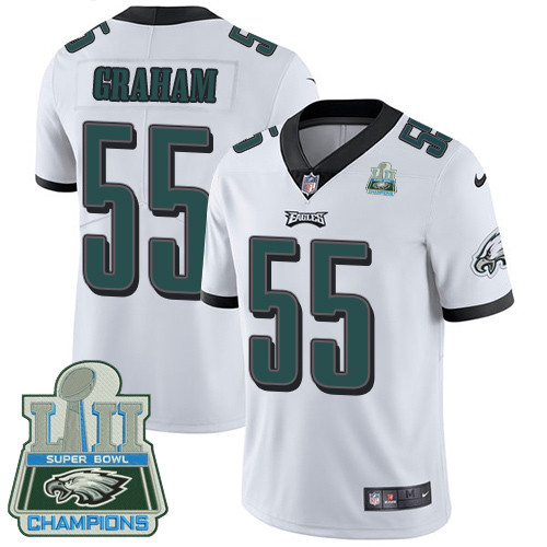  Eagles 55 Brandon Graham White 2018 Super Bowl Champions Vapor Untouchable Player Limited Jersey