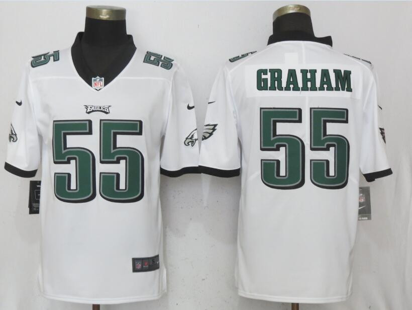  Eagles 55 Brandon Graham White Vapor Untouchable Player Limited Jersey