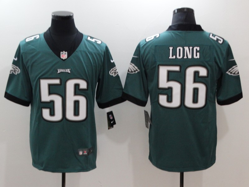  Eagles 56 Chris Long Green Vapor Untouchable Player Limited Jersey