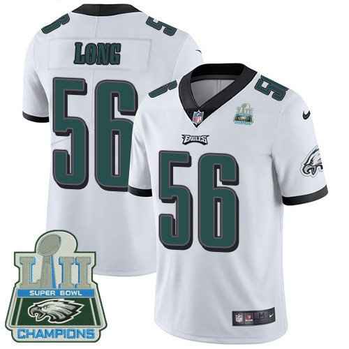  Eagles 56 Chris Long White 2018 Super Bowl Champions Vapor Untouchable Player Limited Jersey