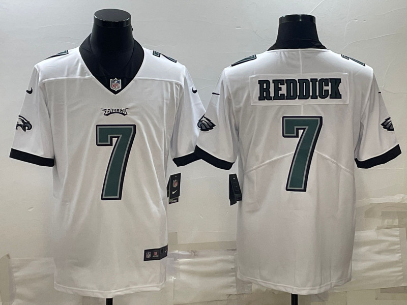 Nike Eagles 7 Haason Reddick White Vapor Limited Jersey