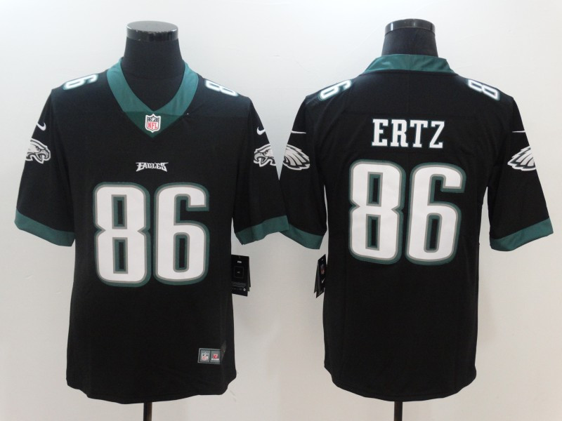  Eagles 86 Zach Ertz Black Vapor Untouchable Player Limited Jersey