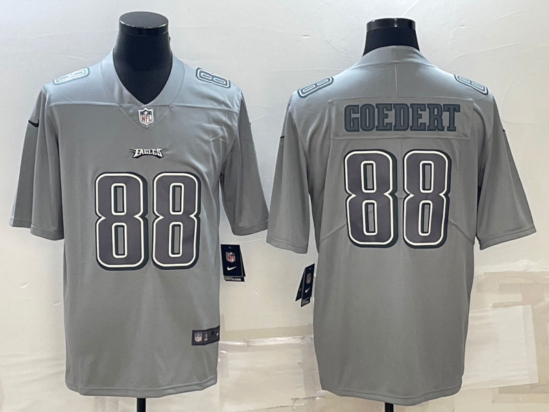 Nike Eagles 88 Dallas Goedert Gray Atmosphere Fashion Vapor Limited Jersey