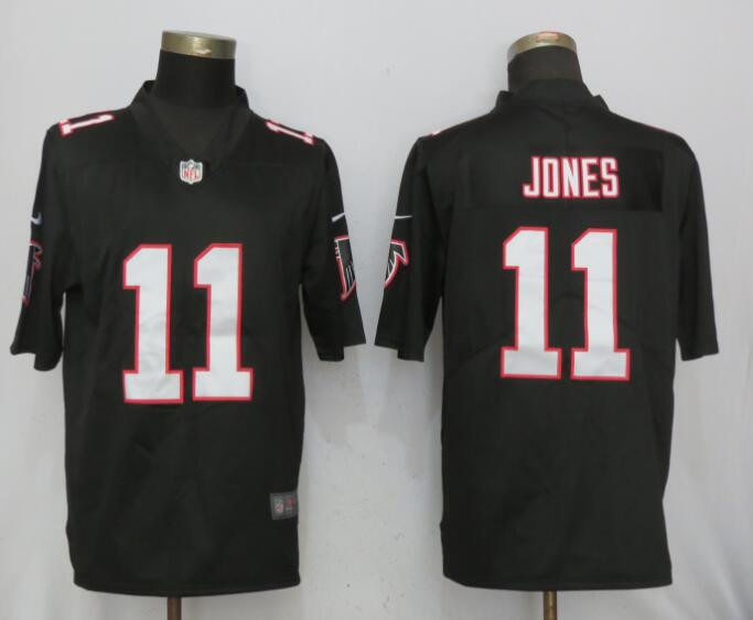  Falcons 11 Julio Jones Black Vapor Untouchable Player Limited Jersey