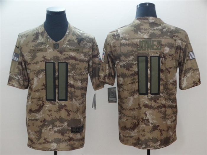  Falcons 11 Julio Jones Camo Salute To Service Limited Jersey