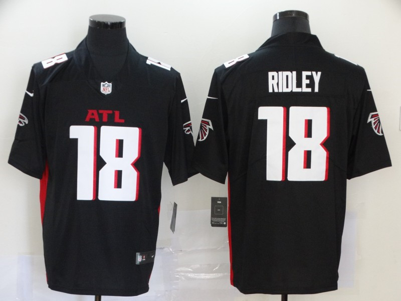 Nike Falcons 18 Calvin Ridley Black 2020 New Vapor Untouchable Limited Jersey