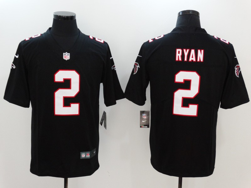  Falcons 2 Matt Ryan Black Vapor Untouchable Player Limited Jersey