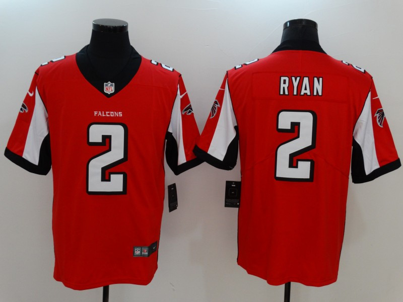  Falcons 2 Matt Ryan Red Vapor Untouchable Player Limited Jersey