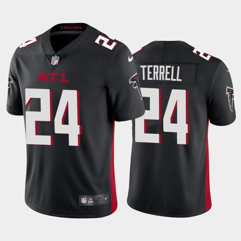 Nike Falcons 24 A.J. Terrell Black 2020 NFL Draft First Round Pick Vapor Untouchable Limited Jersey