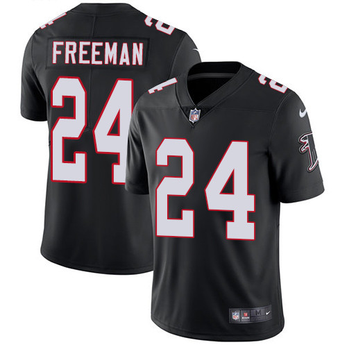  Falcons 24 Devonta Freeman Black Vapor Untouchable Player Limited Jersey