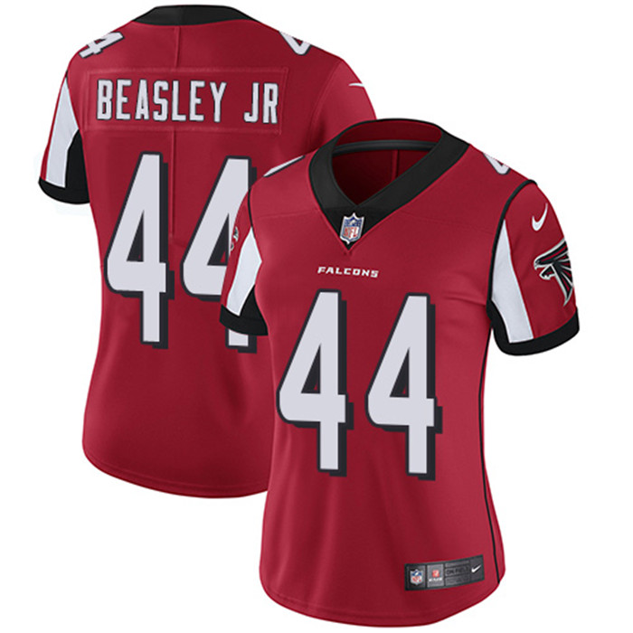 Falcons 44 Vic Beasley Jr Red Women Vapor Untouchable Limited Jersey