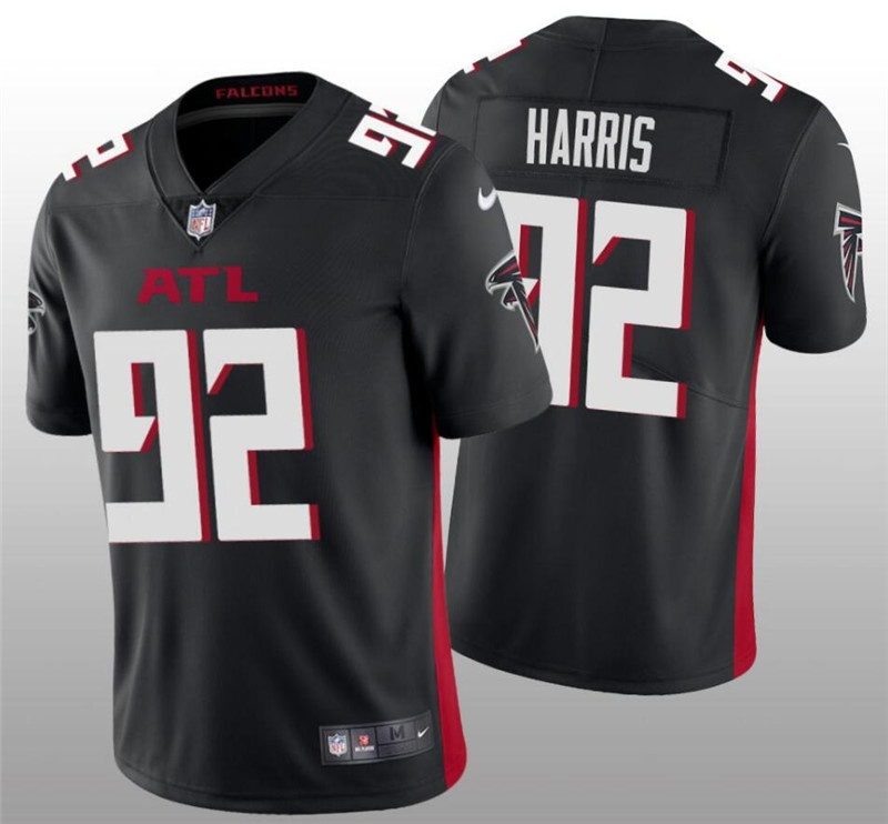 Nike Falcons 92 Charles Harris Black New Vapor Untouchable Limited Jersey