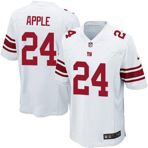  Giants 24 Eli Apple White Youth Stitched NFL Elite Jersey
