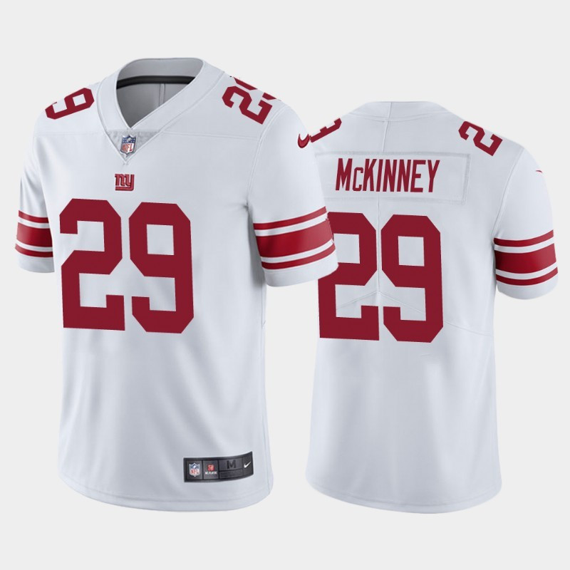 Nike Giants 29 Xavier McKinney White 2020 NFL Draft First Round Pick Vapor Untouchable Limited Jersey