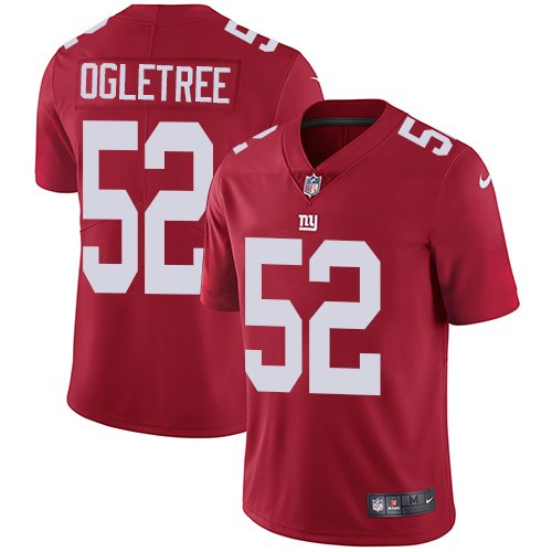  Giants 52 Alec Ogletree Red Vapor Untouchable Limited Jersey