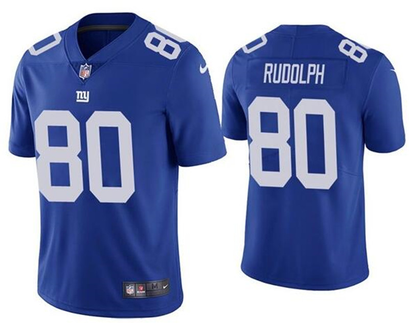 Nike Giants 80 Kyle Rudolph Royal Vapor Untouchable Limited Jersey