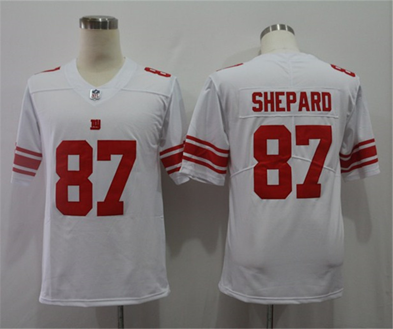  Giants 87 Sterling Shepard White Vapor Untouchable Limited Jersey