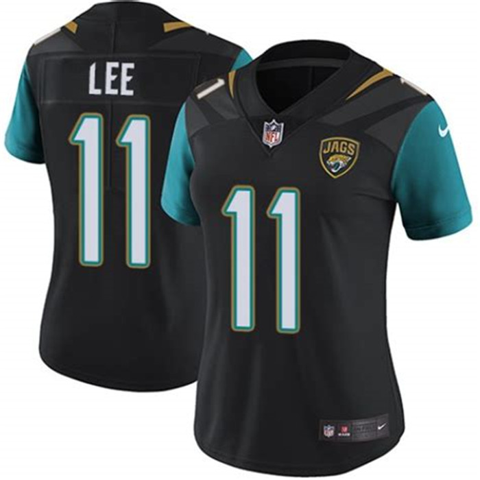  Jaguars 11 Marqise Lee Black Alternate Women Vapor Untouchable Limited Jersey