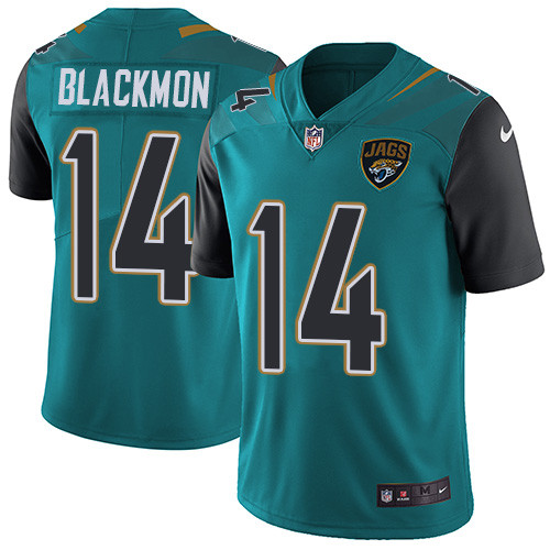  Jaguars 14 Justin Blackmon Green Vapor Untouchable Player Limited Jersey