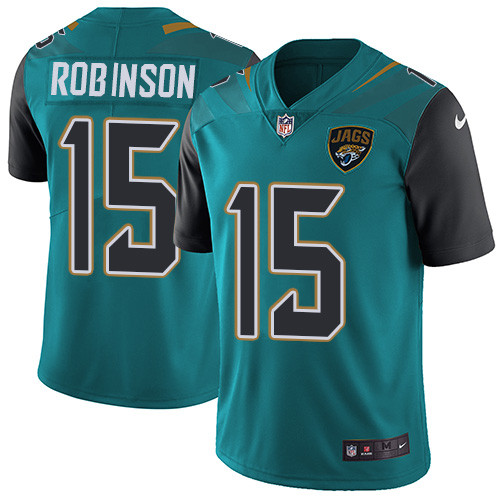  Jaguars 15 Allen Robinson Green Vapor Untouchable Player Limited Jersey