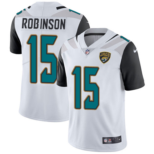  Jaguars 15 Allen Robinson White Vapor Untouchable Player Limited Jersey