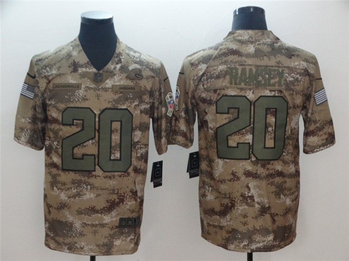  Jaguars 20 Jalen Ramsey Camo Salute To Service Limited Jersey