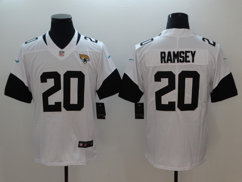  Jaguars 20 Jalen Ramsey White New Vapor Untouchable Limited Jersey