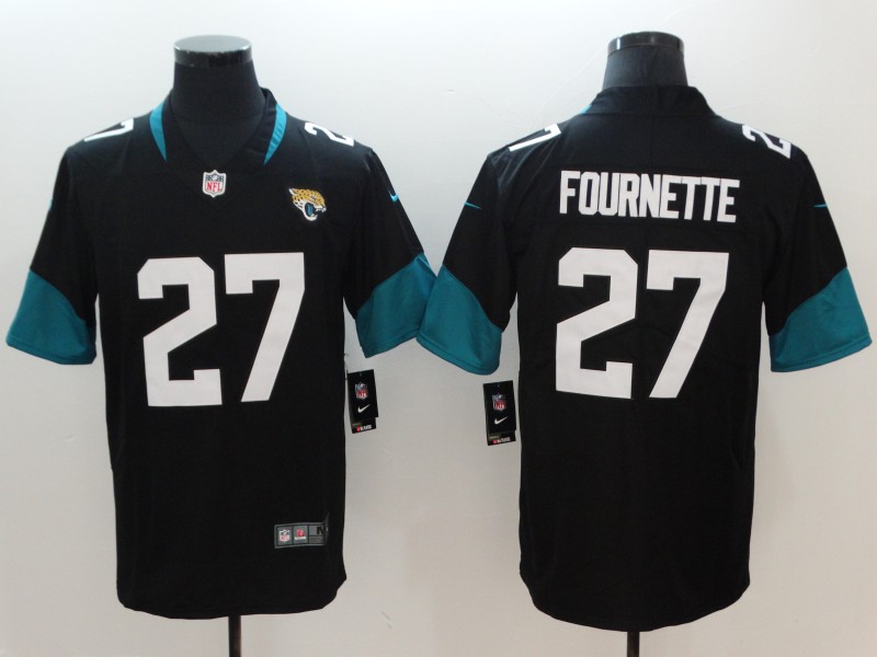  Jaguars 27 Leonard Fournette Black New Vapor Untouchable Limited Jersey