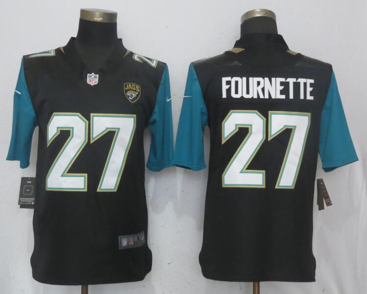  Jaguars 27 Leonard Fournette Black Vapor Untouchable Limited Jersey