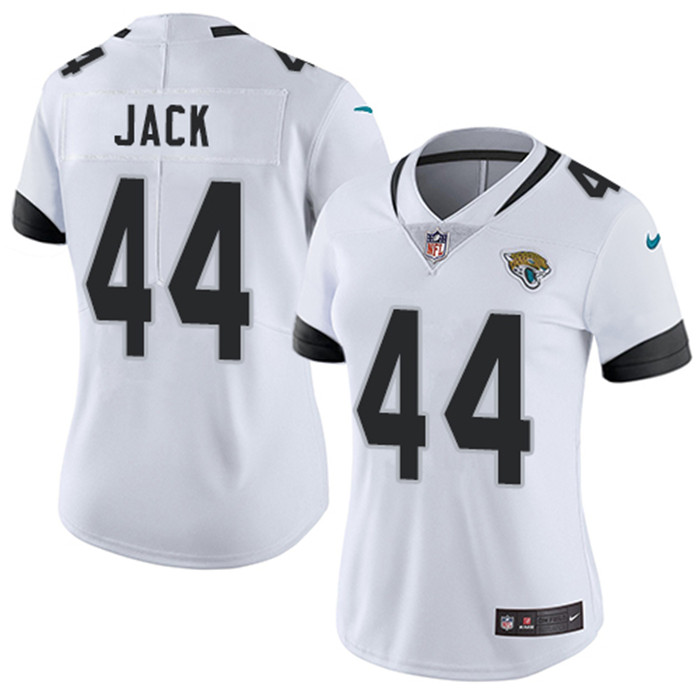 Jaguars 44 Myles Jack White Women New 2018 Vapor Untouchable Limited Jersey