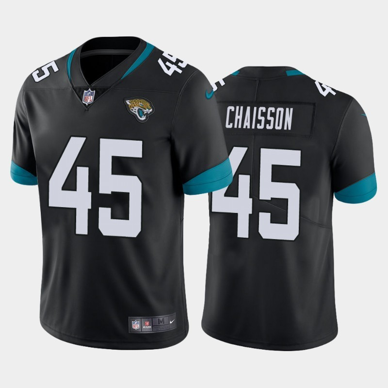 Nike Jaguars 45 K'Lavon Chaisson Black 2020 NFL Draft First Round Pick Vapor Untouchable Limited Jersey