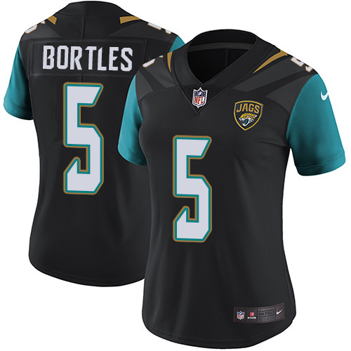  Jaguars 5 Blake Bortles Black Women Vapor Untouchable Limited Player Jersey