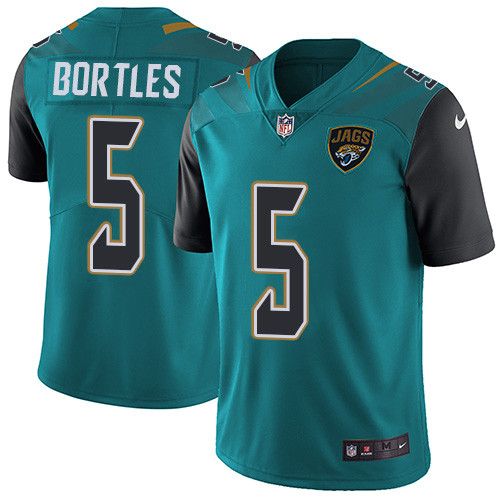  Jaguars 5 Blake Bortles Green Vapor Untouchable Player Limited Jersey