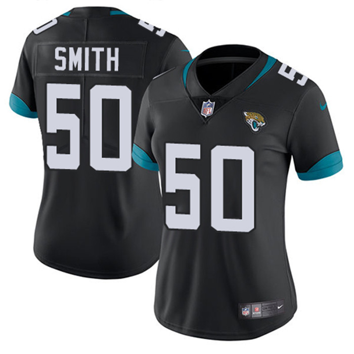  Jaguars 50 Telvin Smith Black Women New 2018 Vapor Untouchable Limited Jersey