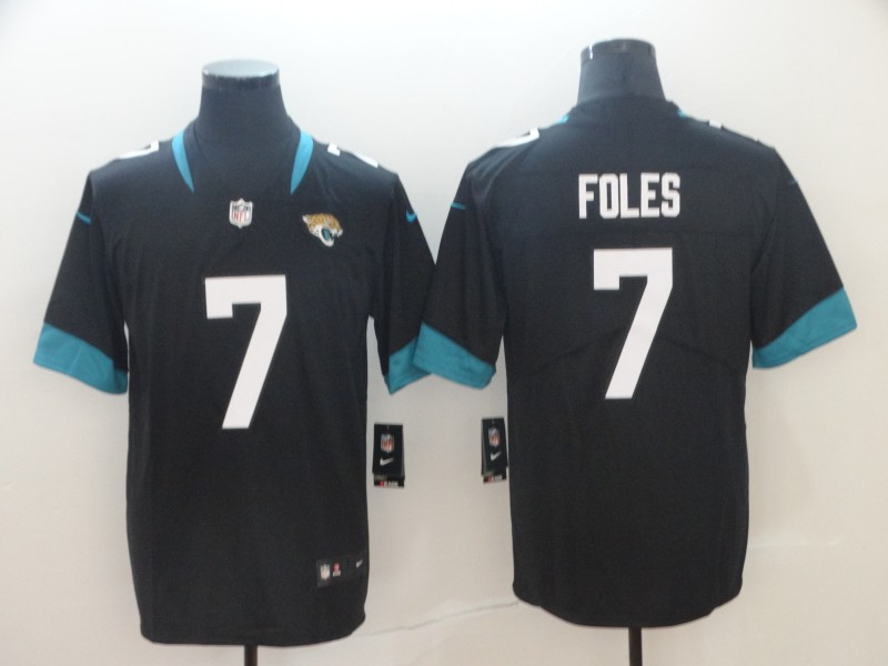 Nike Jaguars 7 Nick Foles Black Vapor Untouchable Limited Jersey