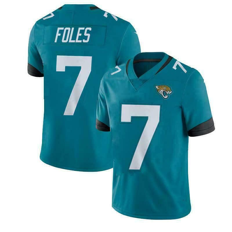 Nike Jaguars 7 Nick Foles Teal Vapor Untouchable Limited Jersey