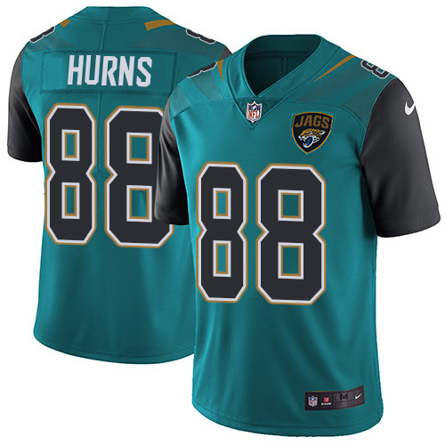  Jaguars 88 Allen Hurns Green Vapor Untouchable Player Limited Jersey