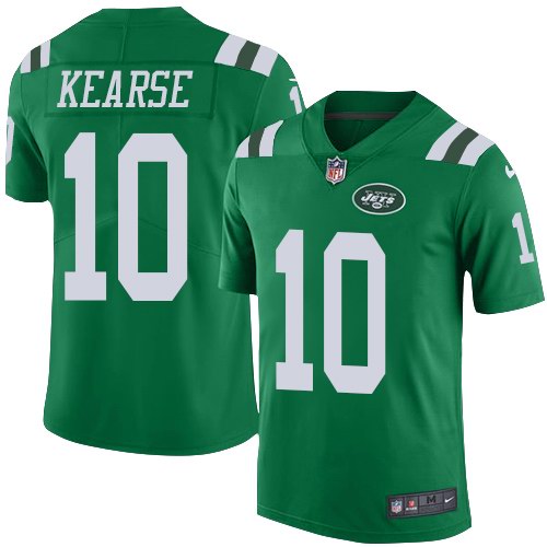  Jets 10 Jermaine Kearse Green Youth Color Rush Limited Jersey(2)
