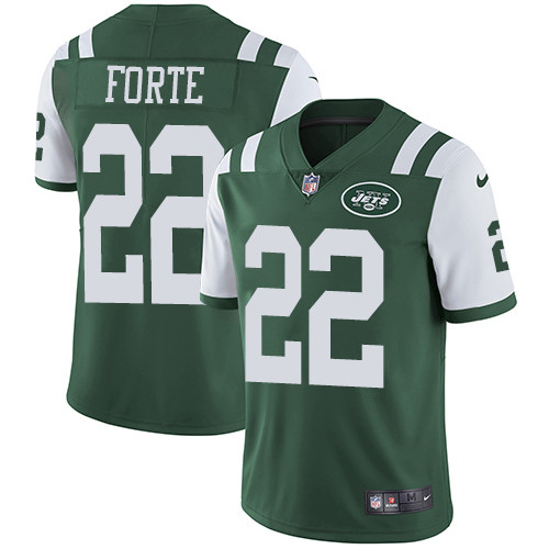  Jets 22 Matt Forte Green Vapor Untouchable Player Limited Jersey