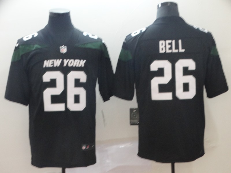 Nike Jets 26 Le'Veon Bell Black New 2019 Vapor Untouchable Limited Jersey