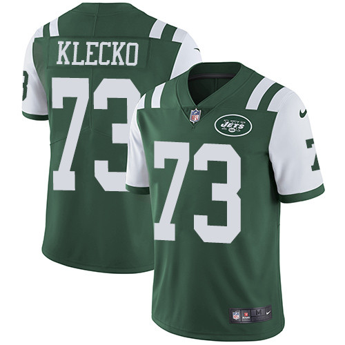  Jets 73 Joe Klecko Green Vapor Untouchable Player Limited Jersey