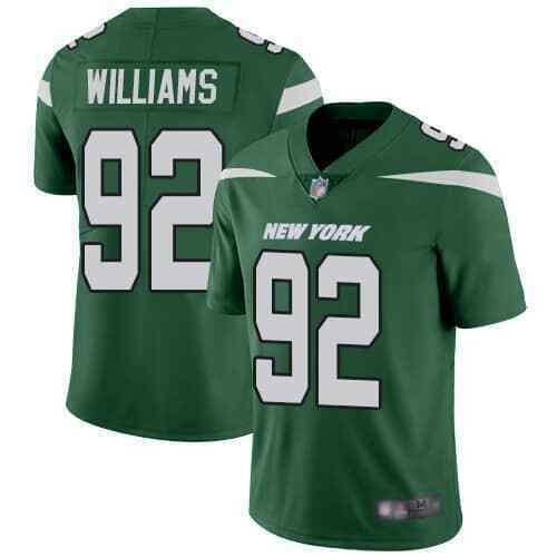 Nike Jets 92 Quinnen Williams Green Youth 2019 NFL Draft First Round Pick Vapor Untouchable Limited Jersey